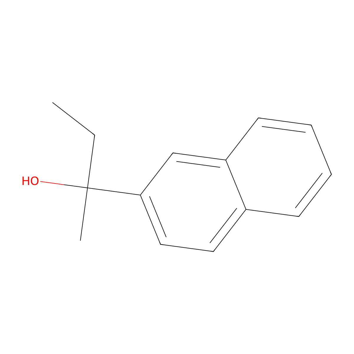 2-(2-Naphthyl)-2-butanol molecular structure, CAS 194865-20-8