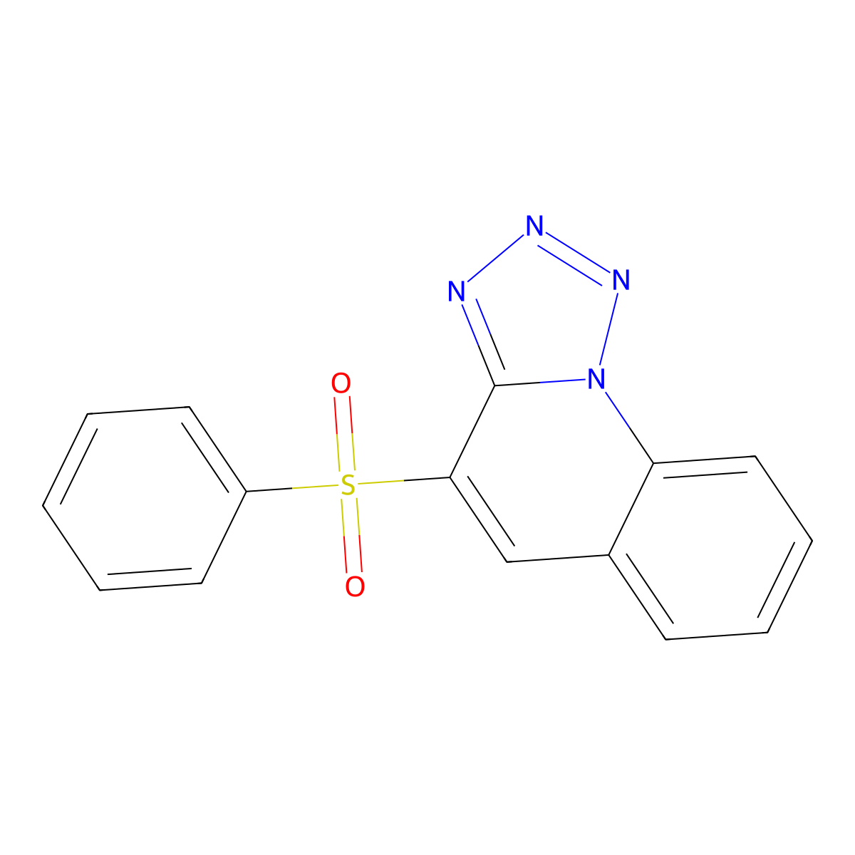 4-(Phenylsulfonyl)tetrazolo[1,5-a]quinoline molecular structure, CAS 194865-53-7