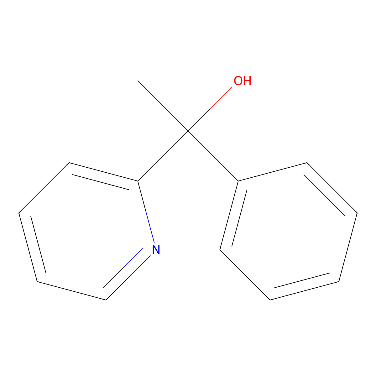 Doxylamine alcohol molecular structure, CAS 19490-92-7