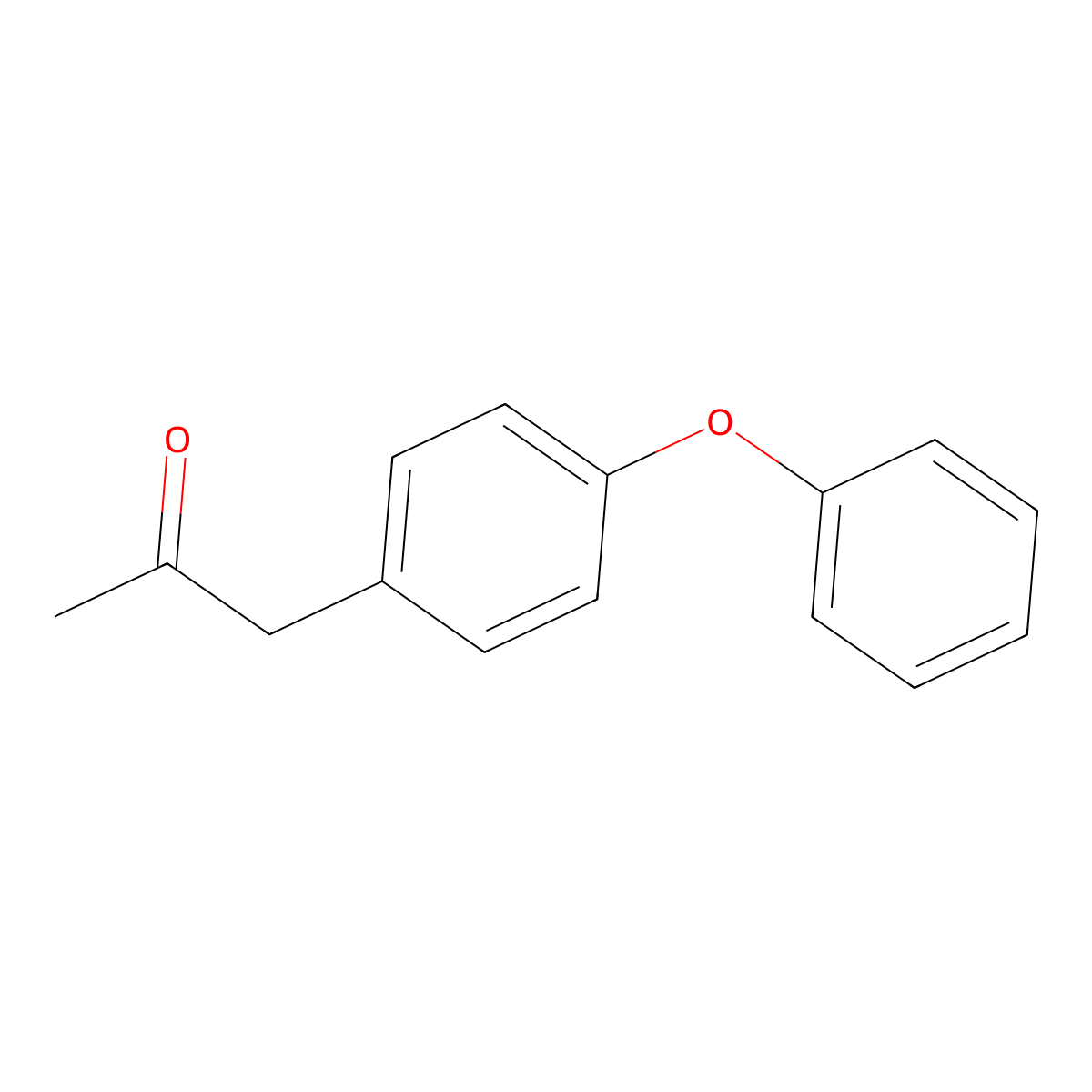 1-(4-Phenoxyphenyl)propan-2-one molecular structure, CAS 194922-00-4