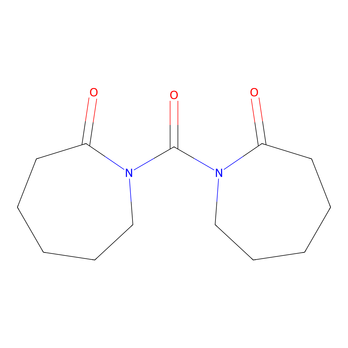 1-(2-Oxoazepane-1-carbonyl)azepan-2-one molecular structure, CAS 19494-73-6
