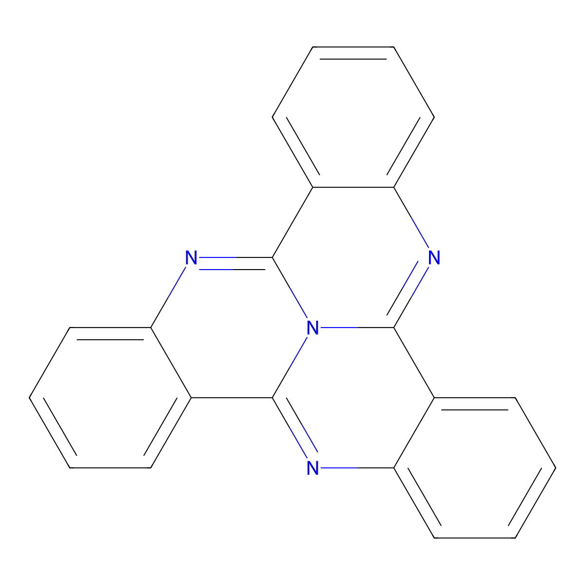 Tricycloquinazoline molecular structure, CAS 195-84-6
