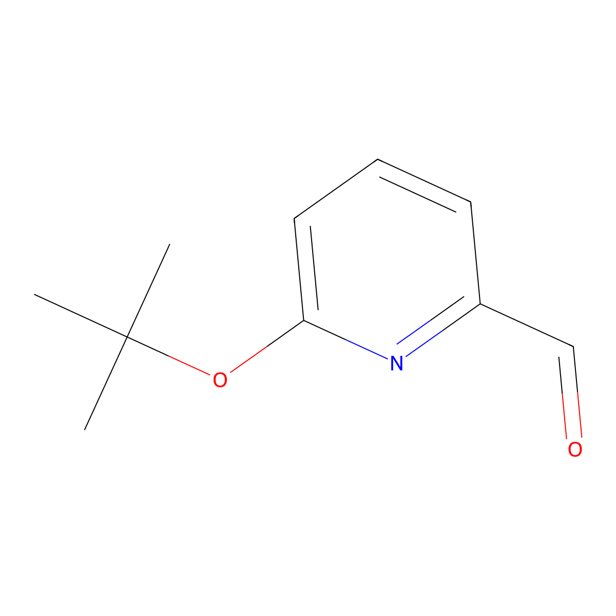 6-(Tert-butoxy)picolinaldehyde molecular structure, CAS 195044-13-4
