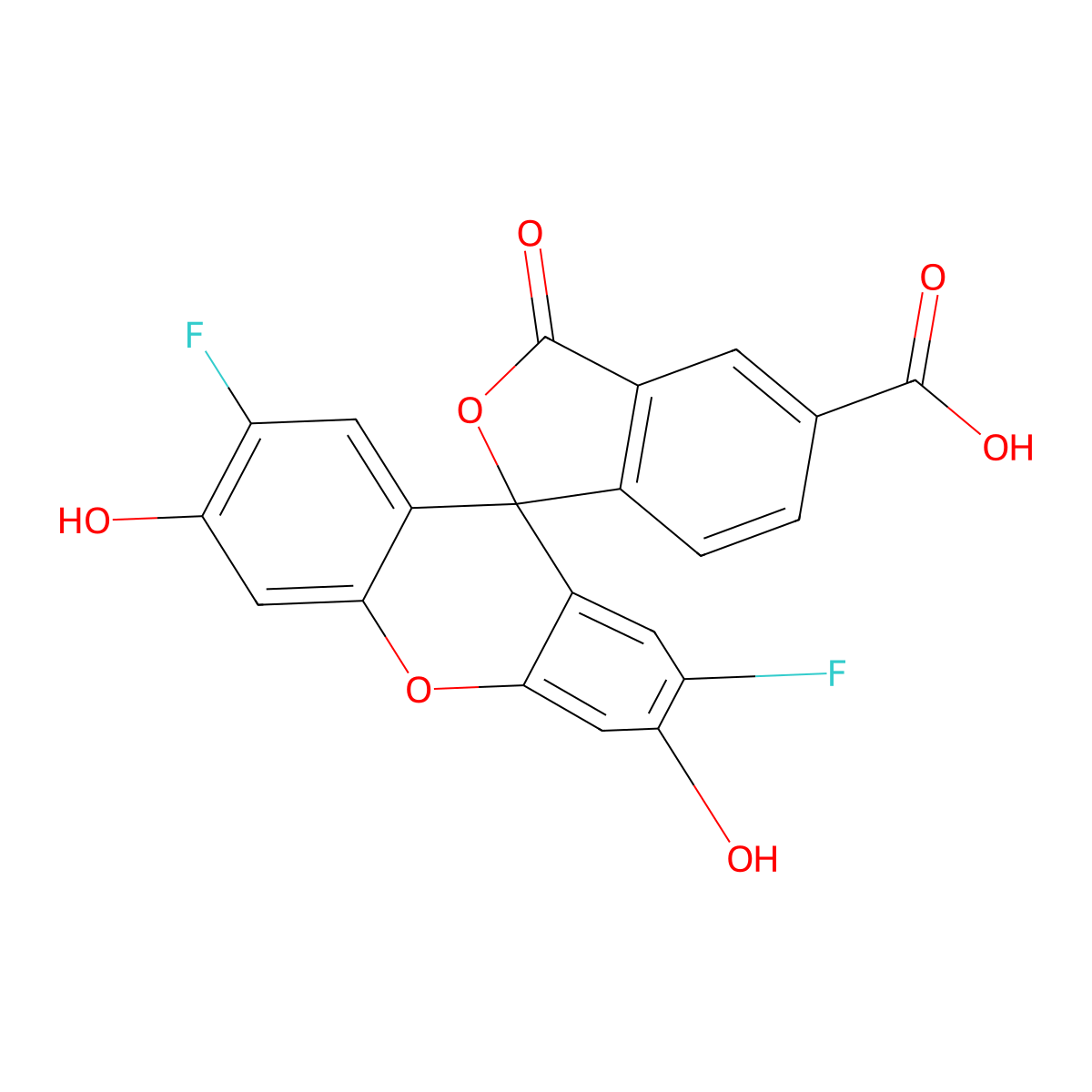 OG 488, acid molecular structure, CAS 195136-52-8