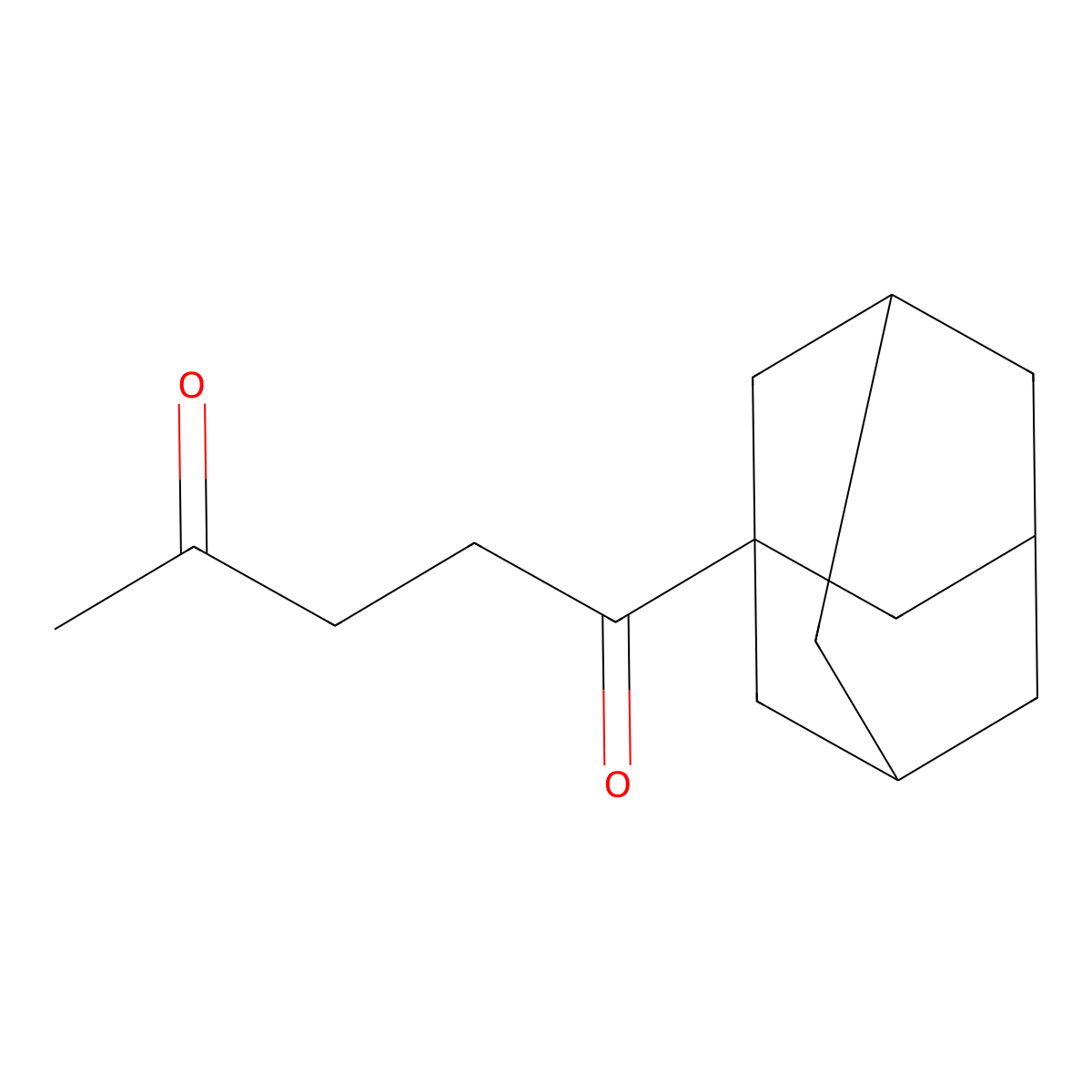 1-(1-Adamantyl)pentane-1,4-dione molecular structure, CAS 195137-34-9