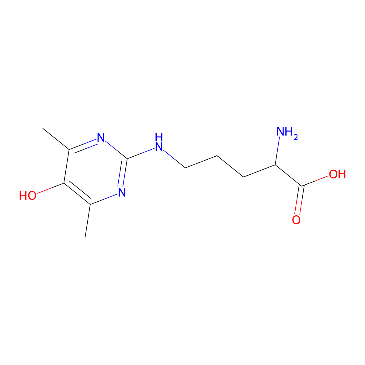Argpyrimidine molecular structure, CAS 195143-52-3