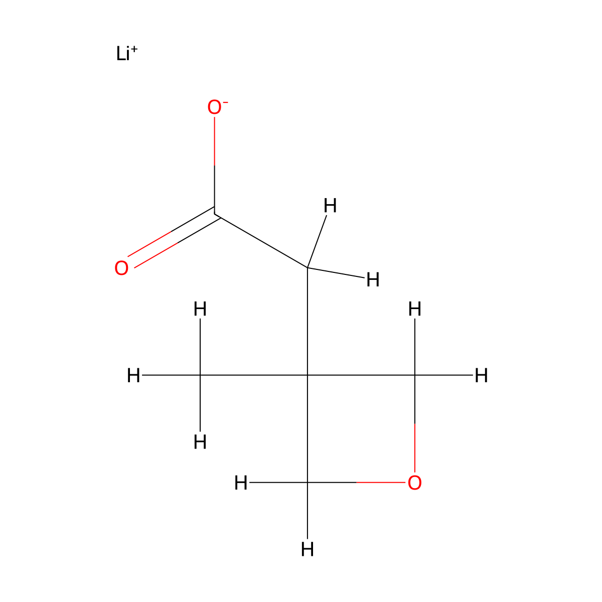 Lithium 2-(3-methyloxetan-3-yl)acetate molecular structure, CAS 1951438-99-5