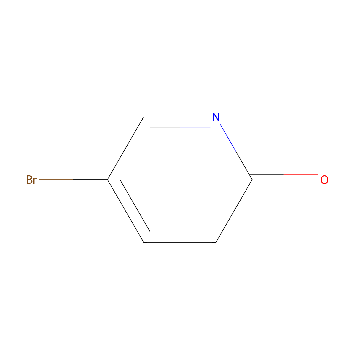 5-Bromo-3H-pyridin-2-one molecular structure, CAS 1951442-01-5