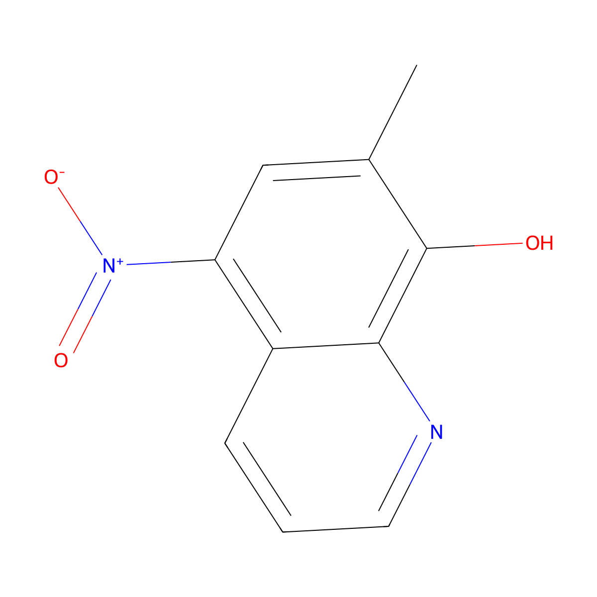 7-Methyl-5-nitroquinolin-8-ol molecular structure, CAS 1951444-64-6