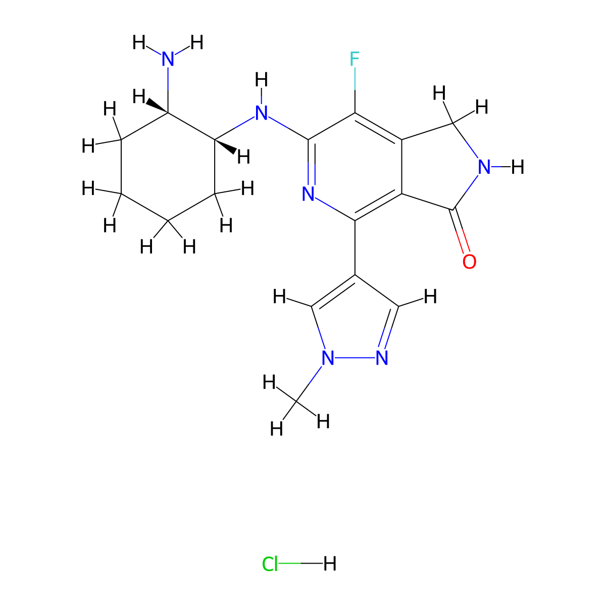 TAK-659 Hydrochloride molecular structure, CAS 1952251-28-3
