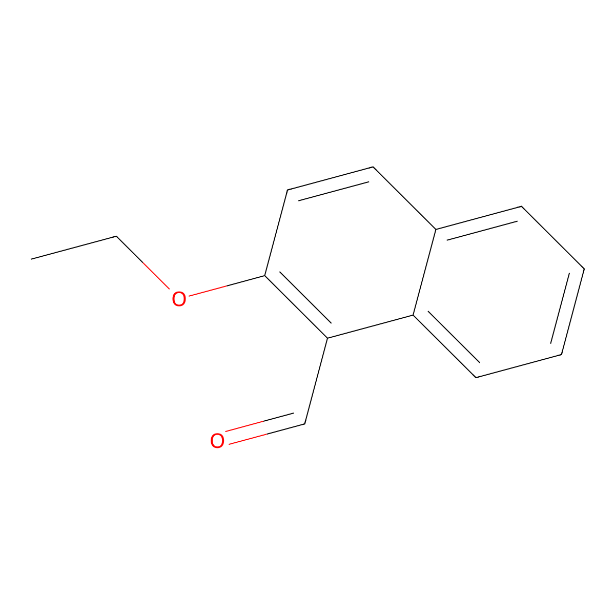 2-Ethoxynaphthalene-1-carbaldehyde molecular structure, CAS 19523-57-0