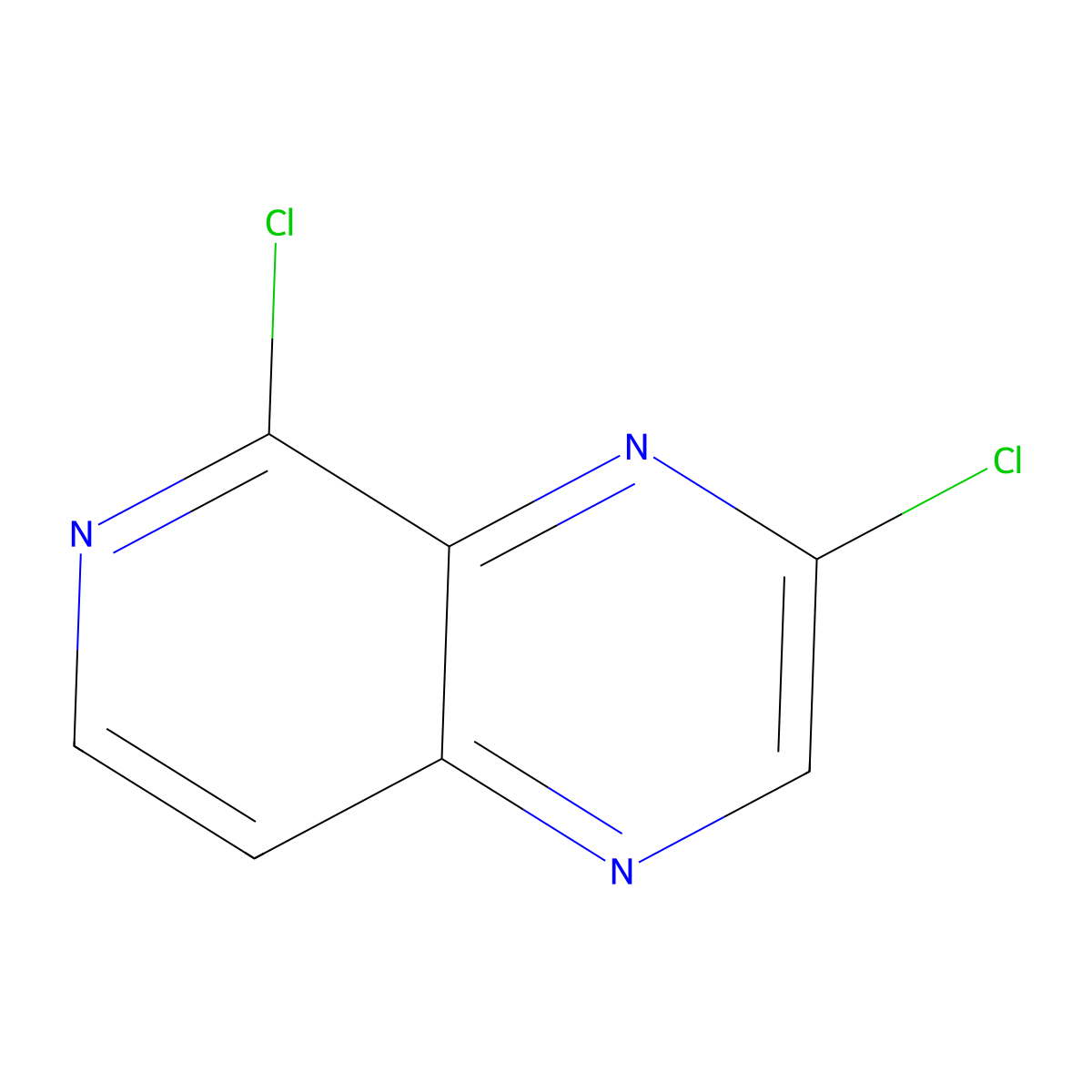 3,5-Dichloropyrido[3,4-b]pyrazine molecular structure, CAS 1952315-15-9