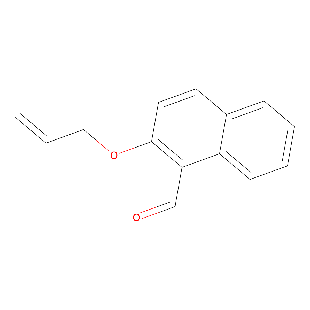 2-(Allyloxy)-1-naphthaldehyde molecular structure, CAS 19530-43-9