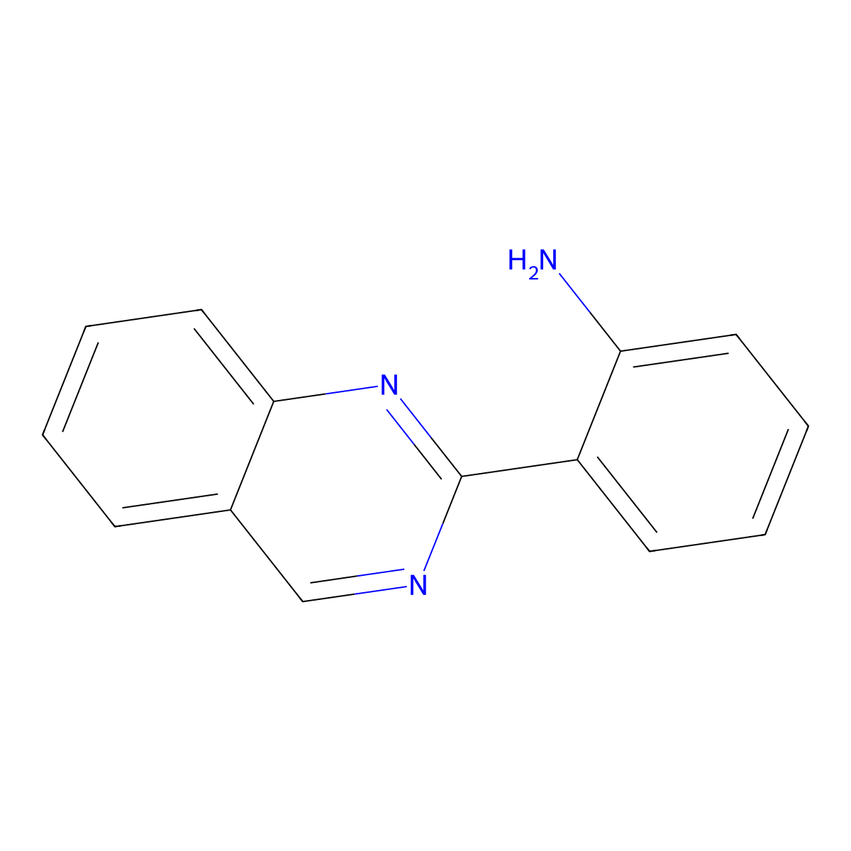 2-(Quinazolin-2-YL)aniline molecular structure, CAS 1953108-82-1