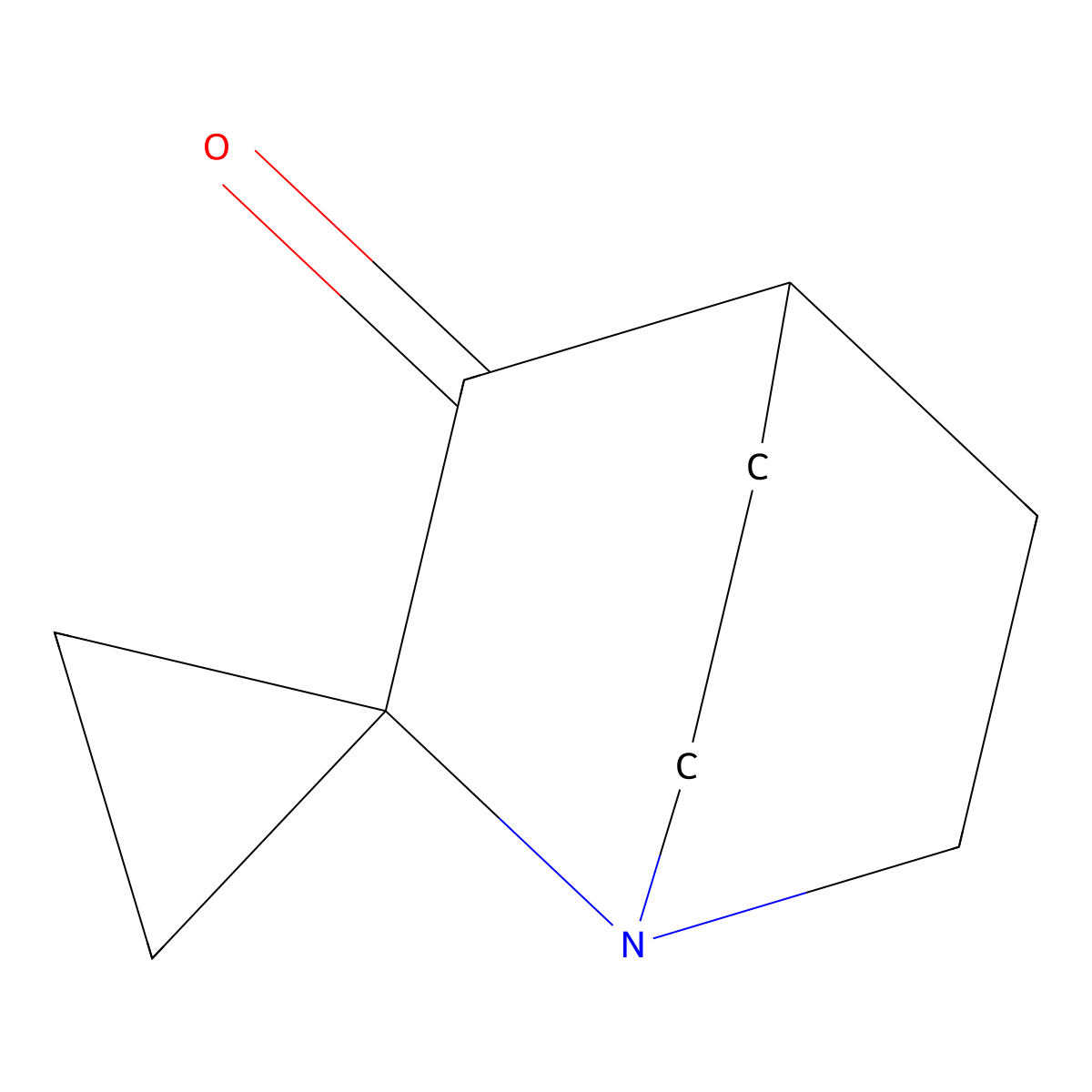 1-Azaspiro(bicyclo(2.2.2)octane-2,1'-cyclopropane)-3-one molecular structure, CAS 1954361-13-7