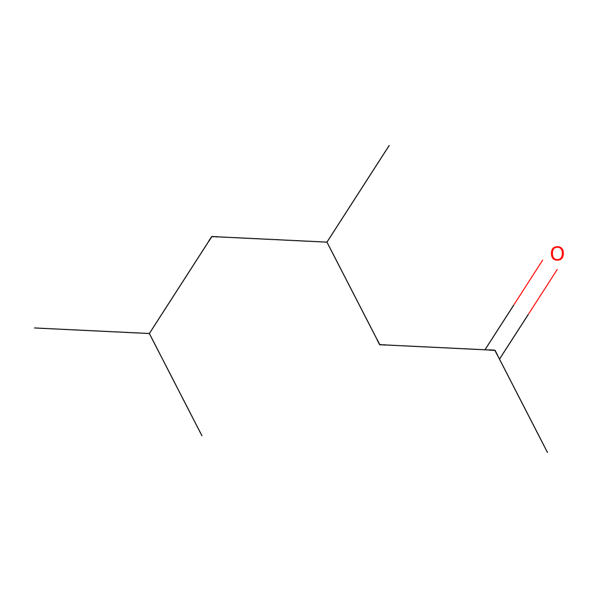 2-Heptanone, 4,6-dimethyl- molecular structure, CAS 19549-80-5