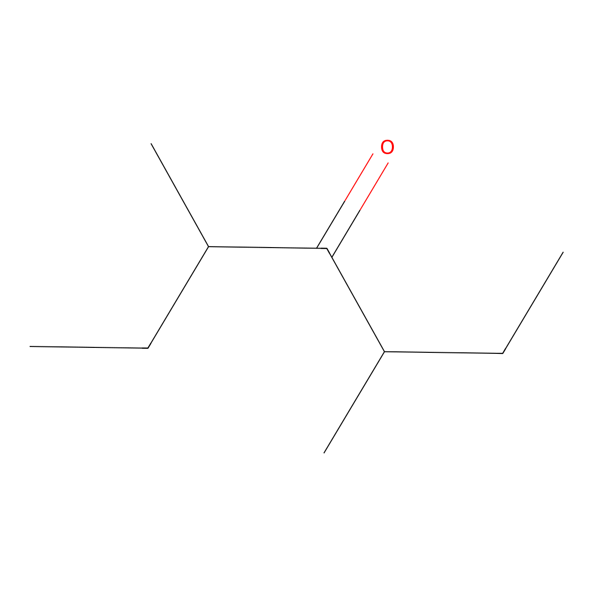 3,5-Dimethyl-4-heptanone molecular structure, CAS 19549-84-9