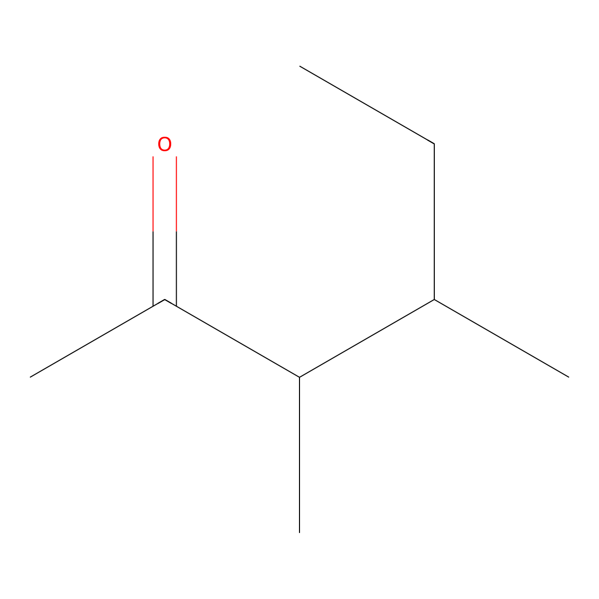 3,4-Dimethyl-2-hexanone molecular structure, CAS 19550-10-8