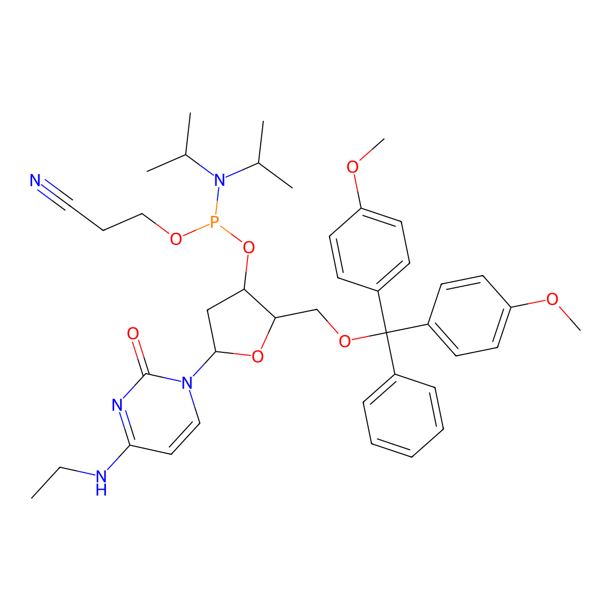 N4-Ethyl-DC cep molecular structure, CAS 195535-80-9