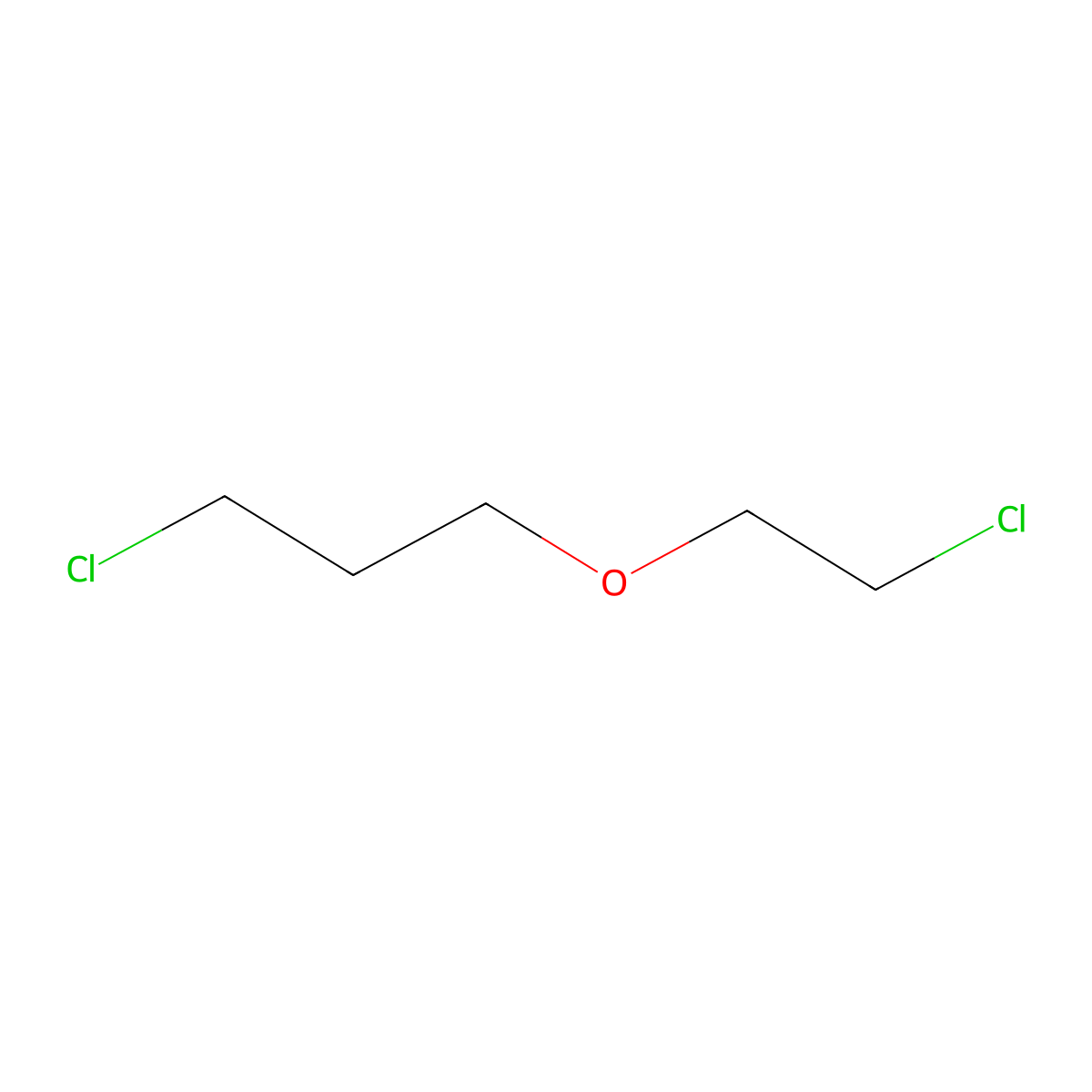 1-Chloro-3-(2-chloroethoxy)propane molecular structure, CAS 19554-99-5