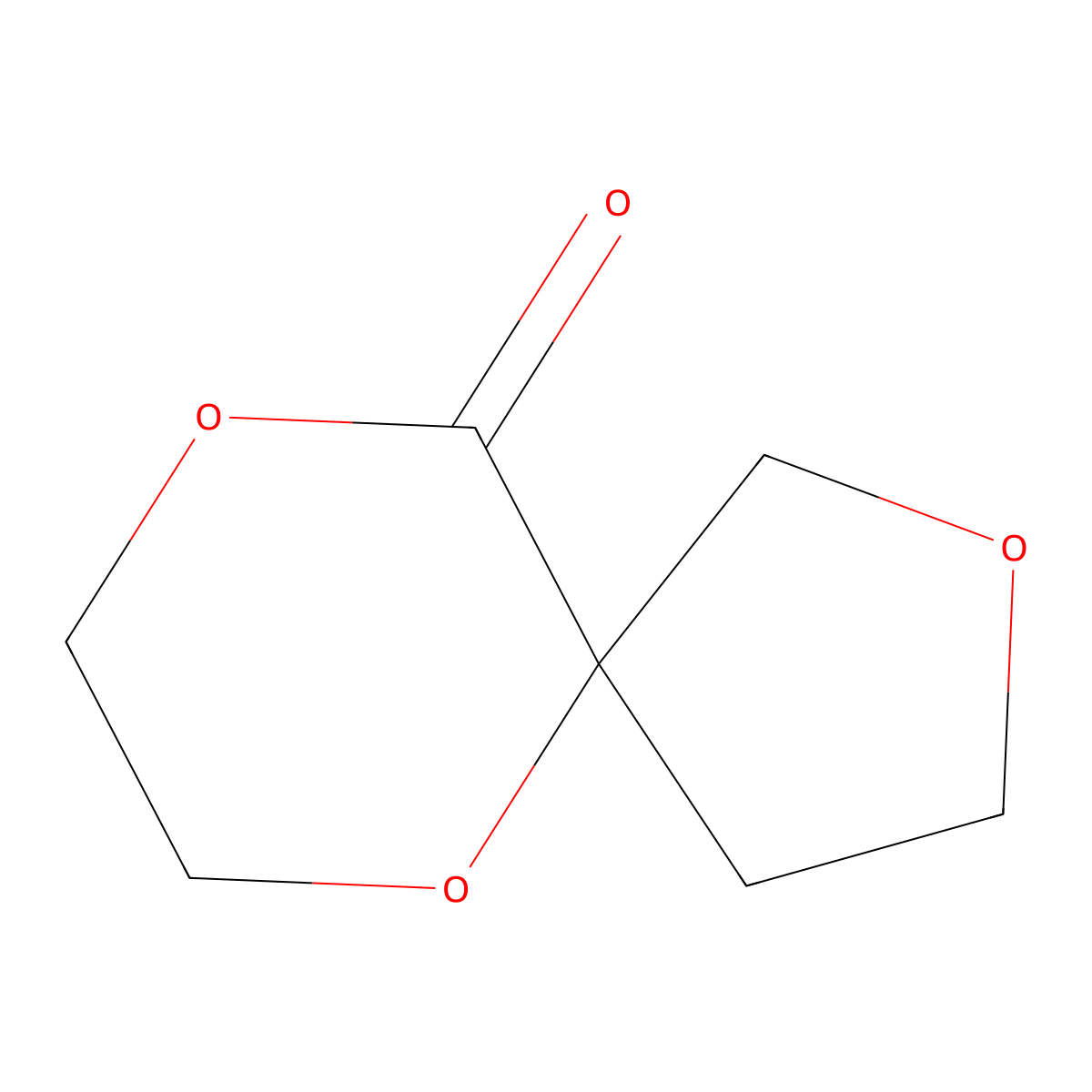 2,6,9-Trioxaspiro[4.5]decan-10-one molecular structure, CAS 1955494-75-3