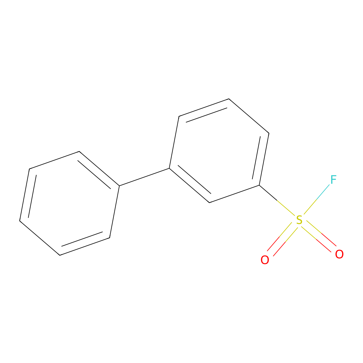 3-Phenylbenzene-1-sulfonyl fluoride molecular structure, CAS 1955520-79-2