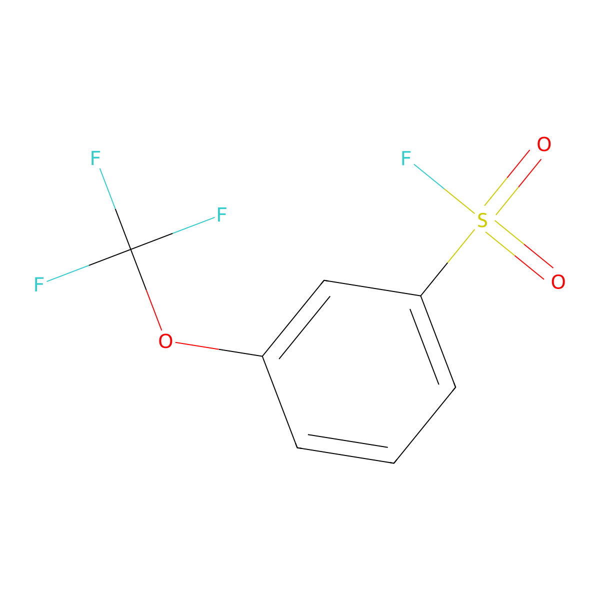 3-(Trifluoromethoxy)benzene-1-sulfonyl fluoride molecular structure, CAS 1955520-82-7