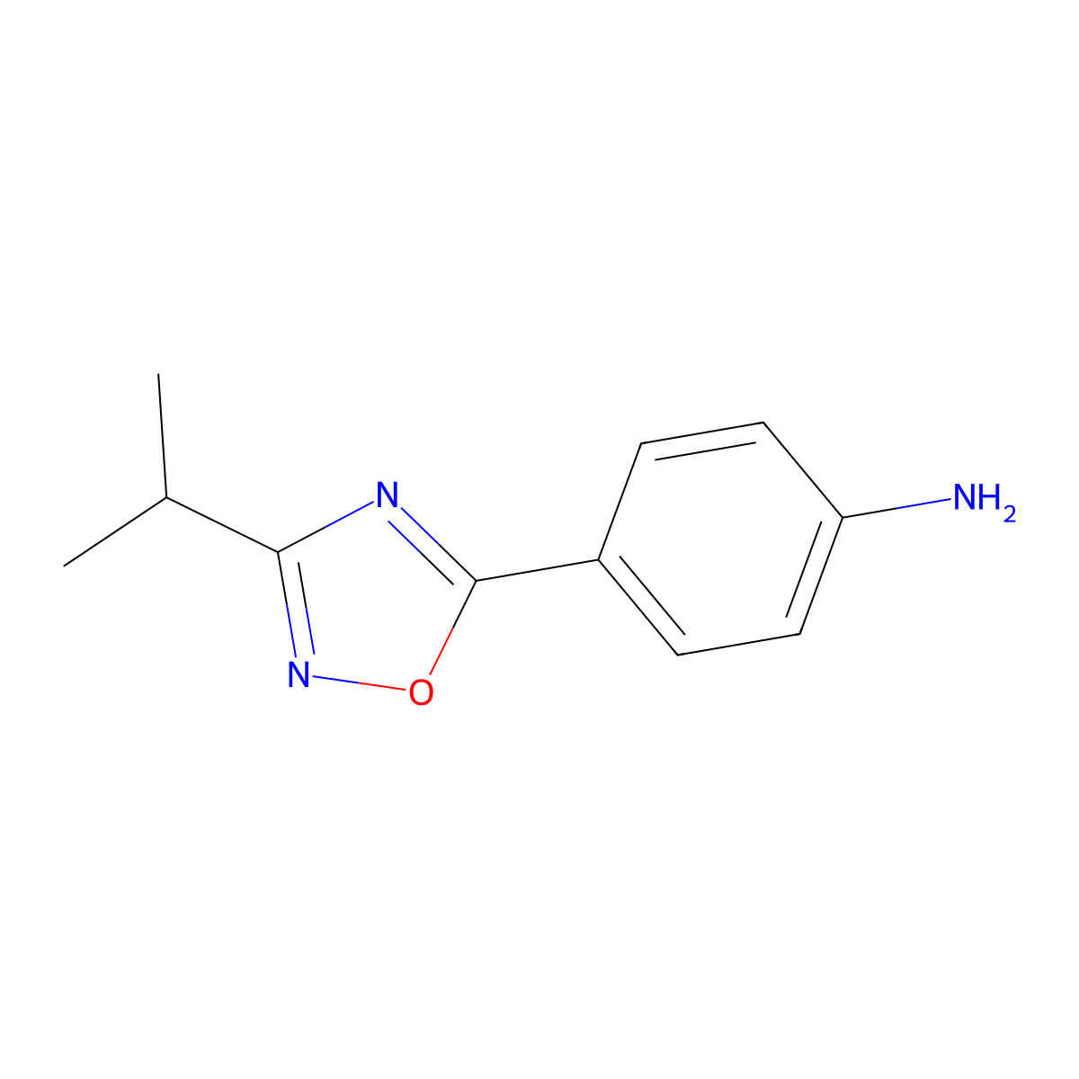 4-[3-(Propan-2-yl)-2,5-dihydro-1,2,4-oxadiazol-5-ylidene]cyclohexa-2,5-dien-1-imine molecular structure, CAS 1955541-50-0