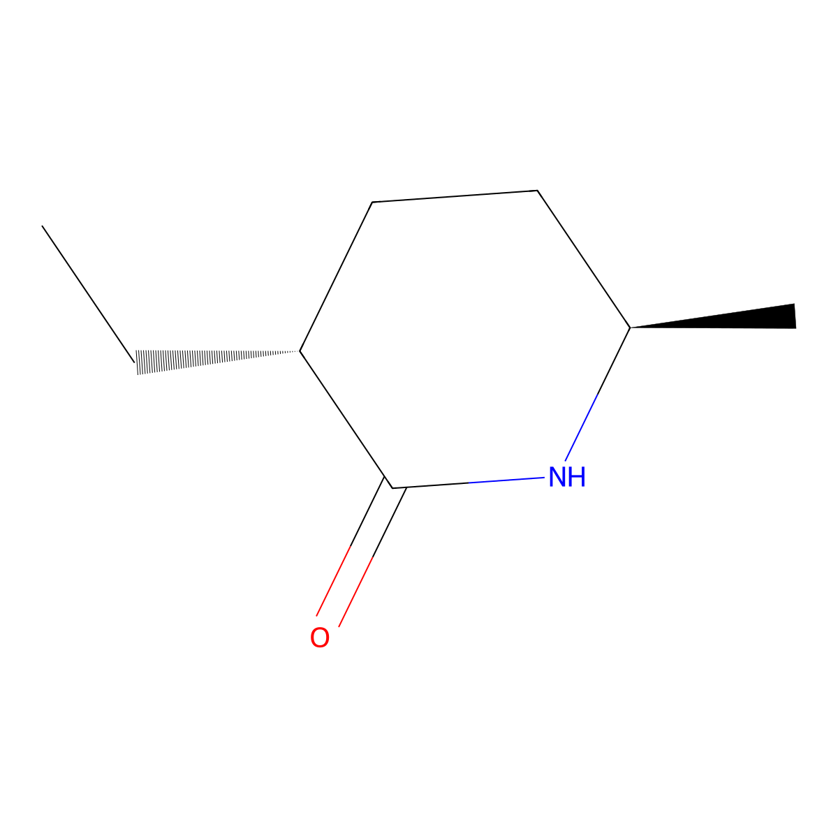 rac-(3R,6R)-3-ethyl-6-methylpiperidin-2-one molecular structure, CAS 1955553-33-9