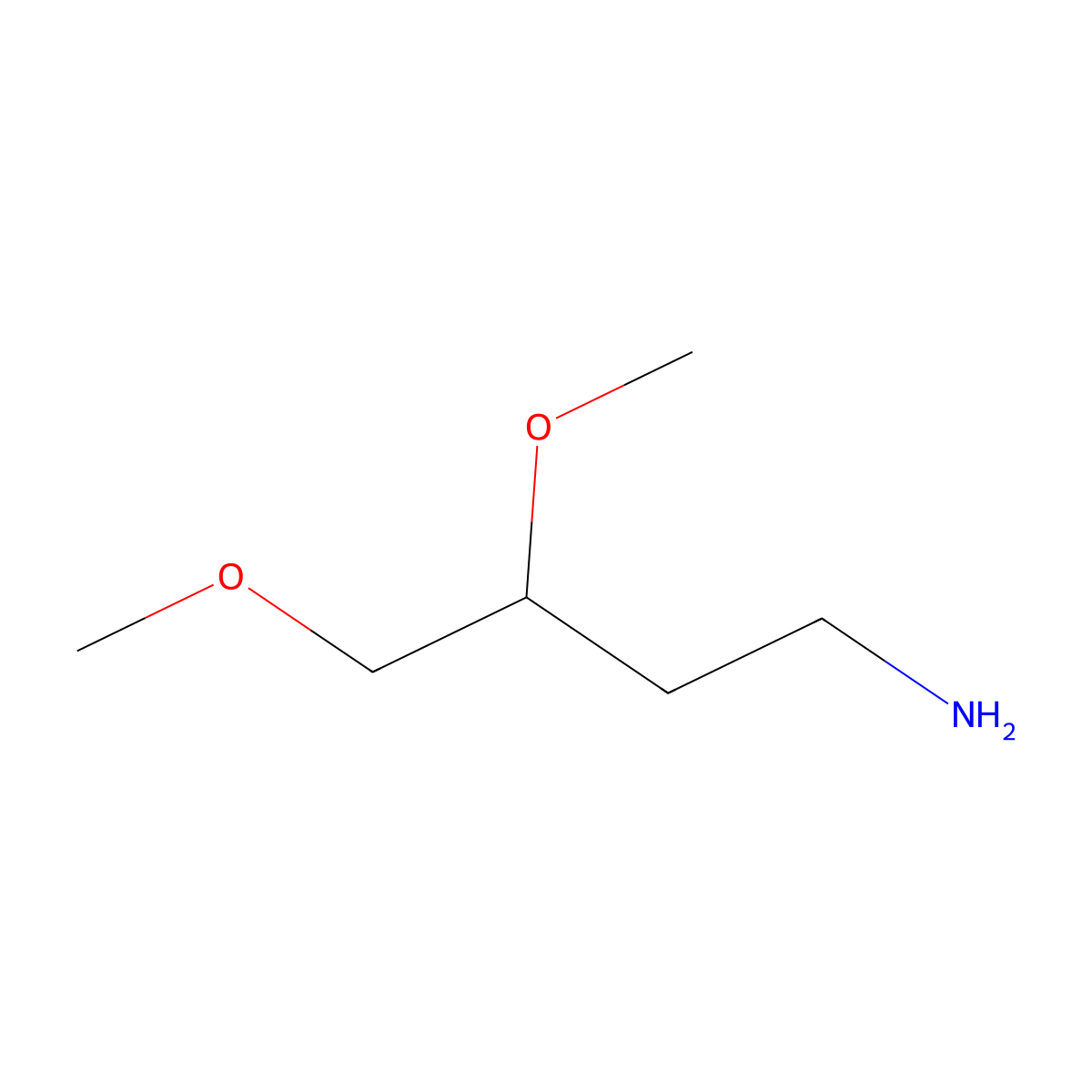 3,4-Dimethoxybutan-1-amine molecular structure, CAS 1955553-62-4