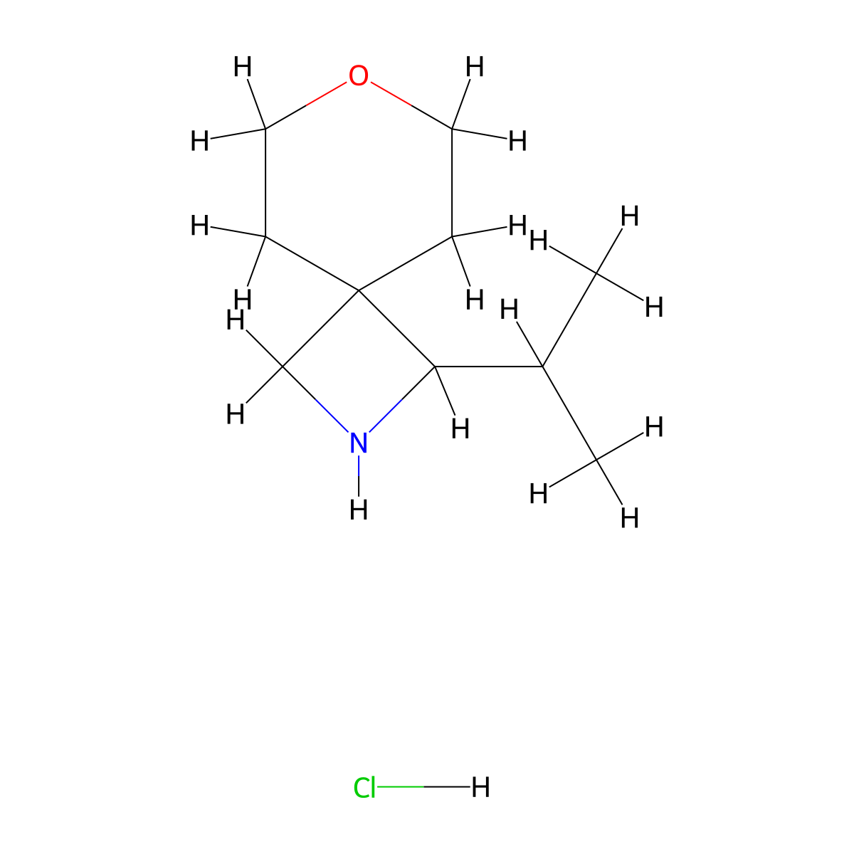 1-(Propan-2-yl)-7-oxa-2-azaspiro[3.5]nonane hydrochloride molecular structure, CAS 1955553-91-9