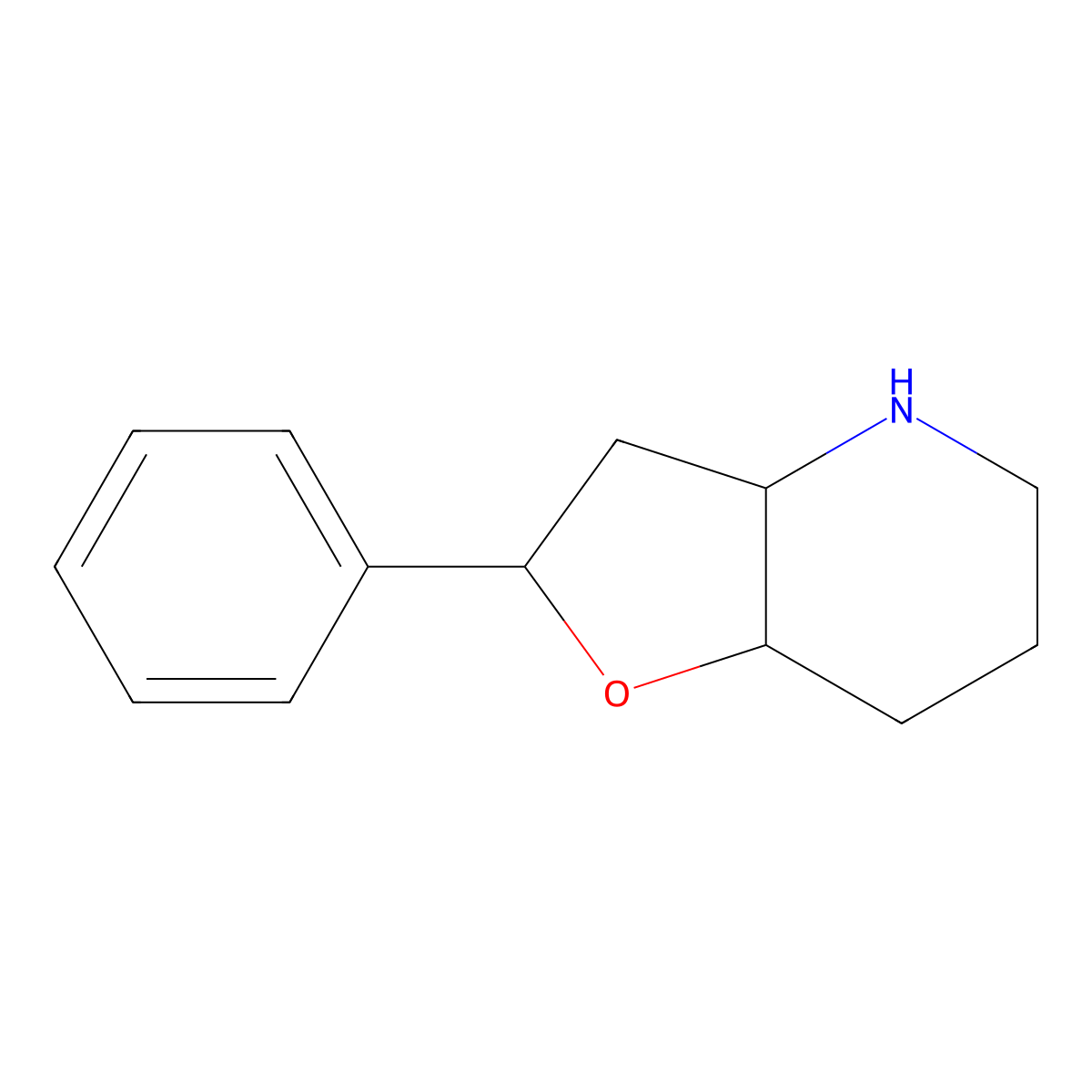 2-Phenyl-octahydrofuro[3,2-b]pyridine molecular structure, CAS 1955554-33-2