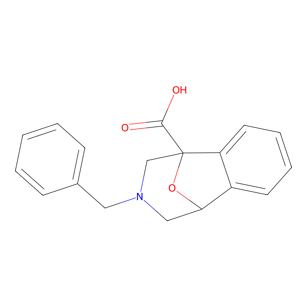 3-Benzyl-2,3,4,5-tetrahydro-1H-1,5-epoxybenzo[d]azepine-1-carboxylic acid molecular structure, CAS 1956306-94-7