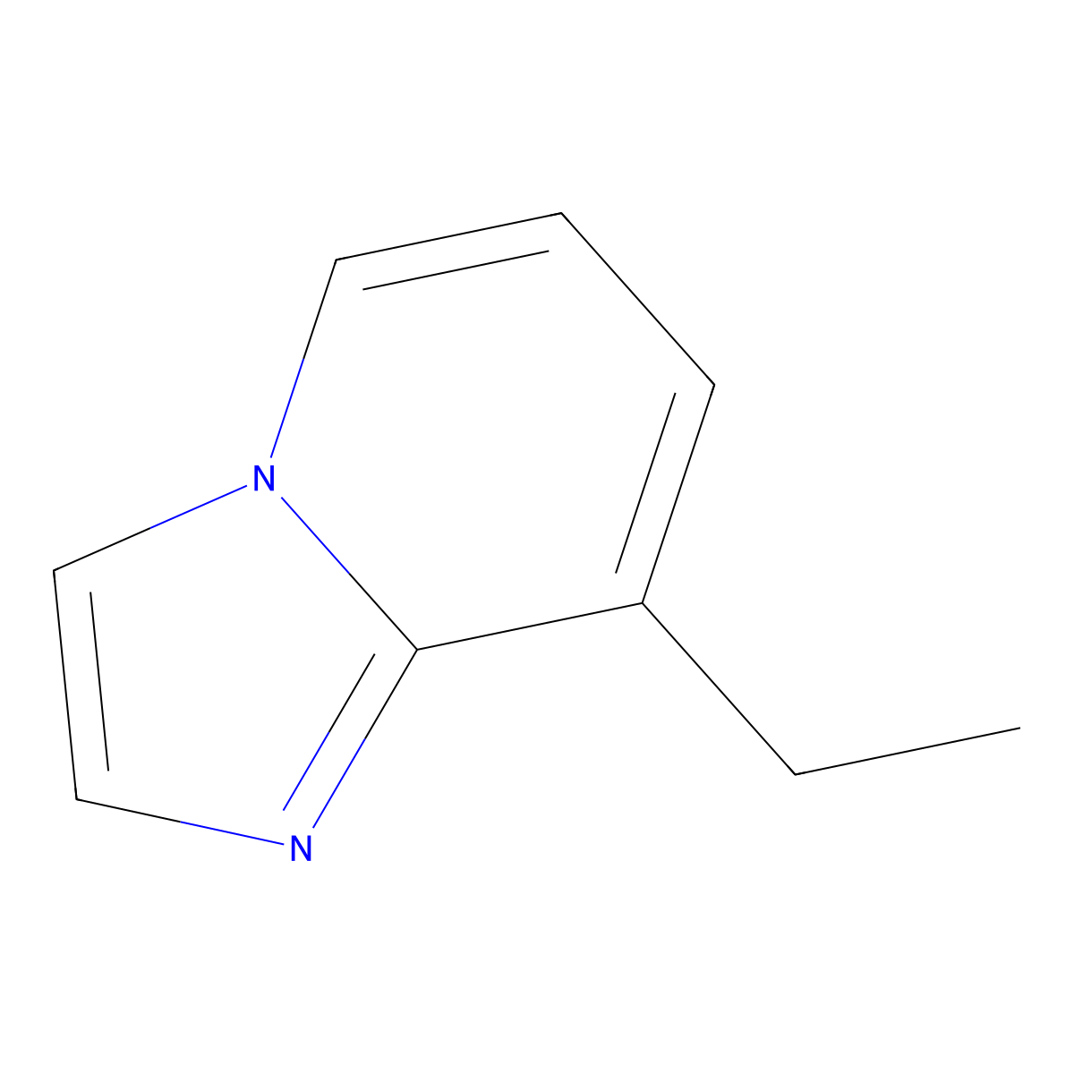 8-Ethylimidazo[1,2-a]pyridine molecular structure, CAS 1956327-56-2