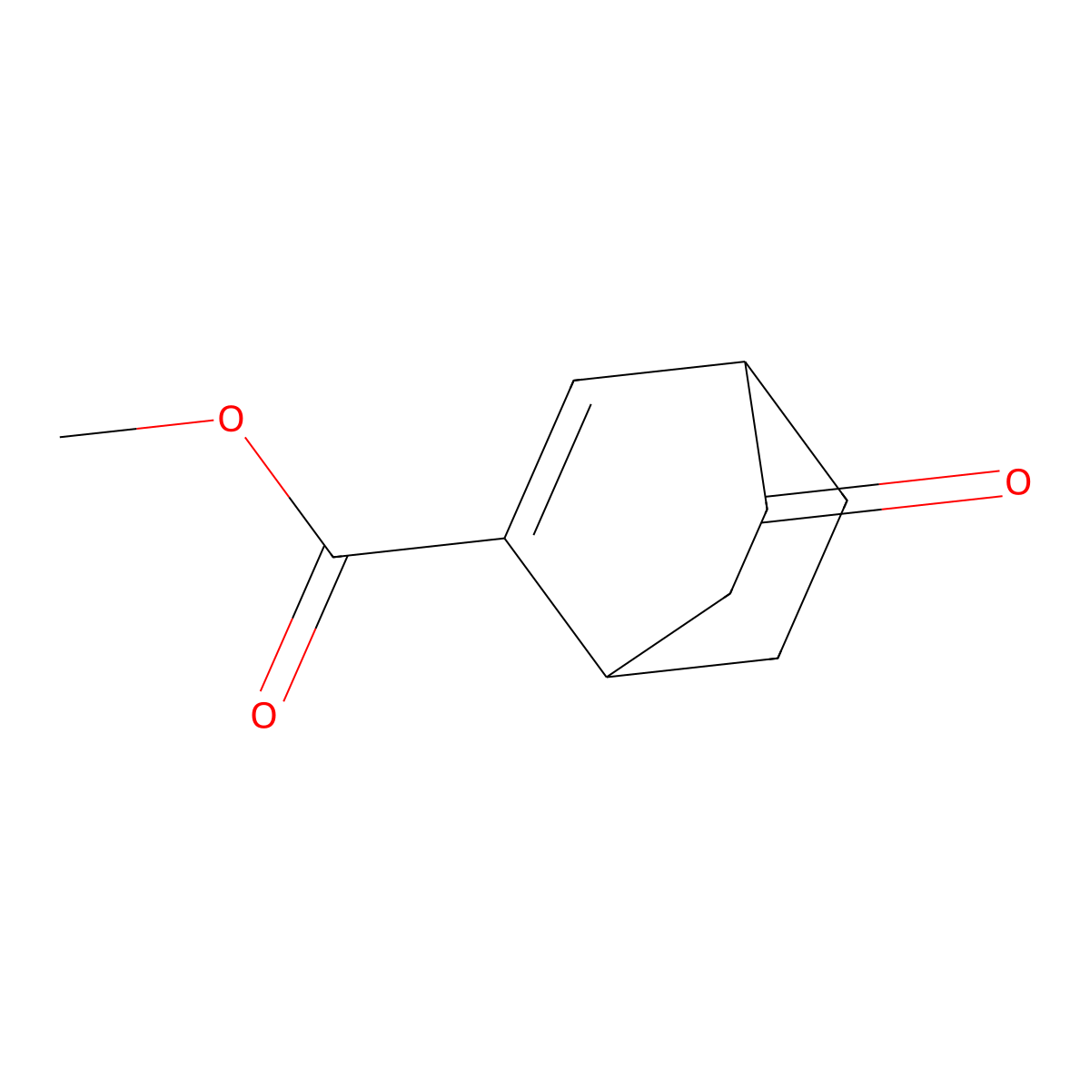 Methyl 5-oxobicyclo[2.2.2]oct-2-ene-2-carboxylate molecular structure, CAS 1956327-72-2