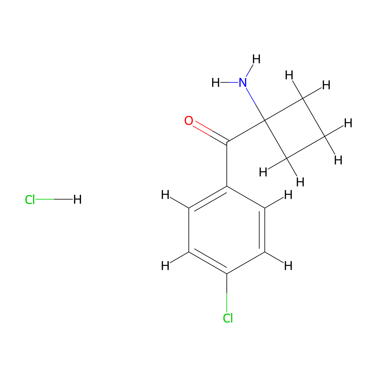 1-(4-Chlorobenzoyl)cyclobutan-1-amine hydrochloride molecular structure, CAS 1956364-58-1