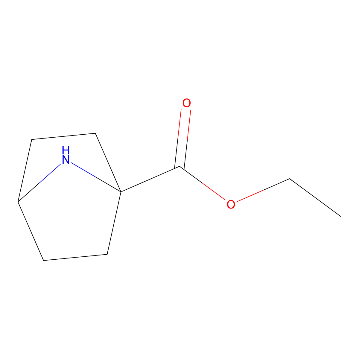 Ethyl 7-azabicyclo[2.2.1]heptane-1-carboxylate molecular structure, CAS 1956380-33-8