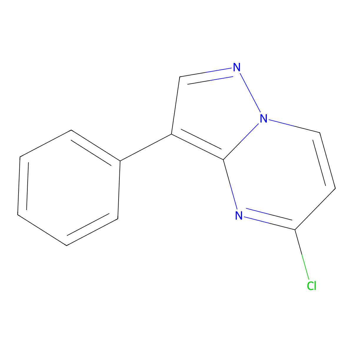 5-Chloro-3-phenylpyrazolo[1,5-a]pyrimidine molecular structure, CAS 1956386-12-1