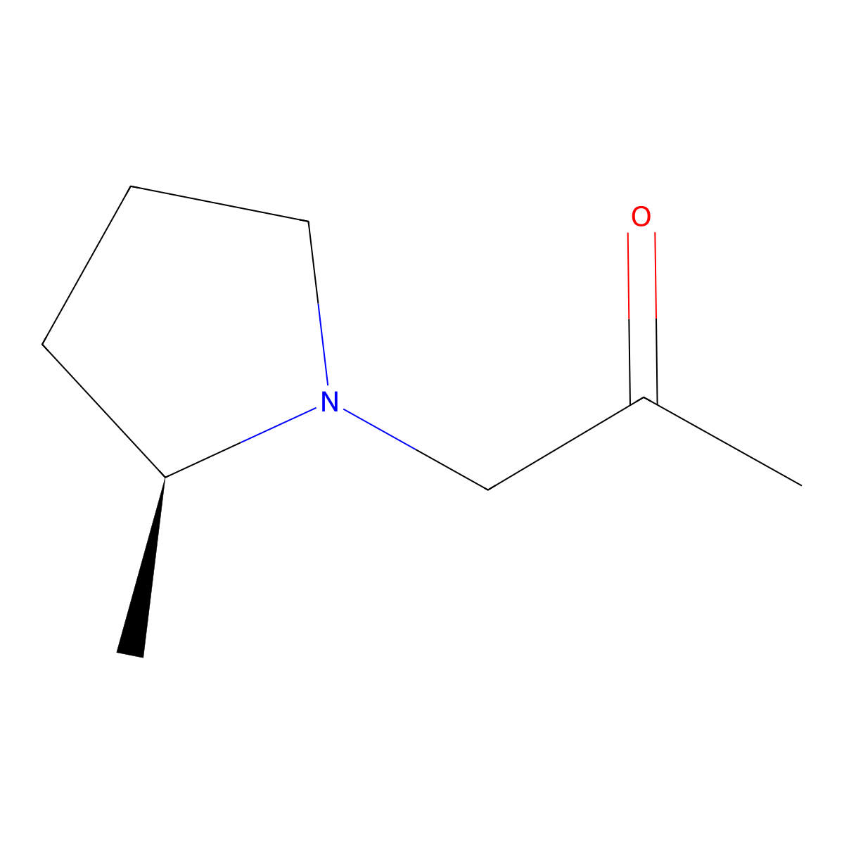 (S)-1-(2-Methylpyrrolidin-1-yl)propan-2-one molecular structure, CAS 1956437-74-3