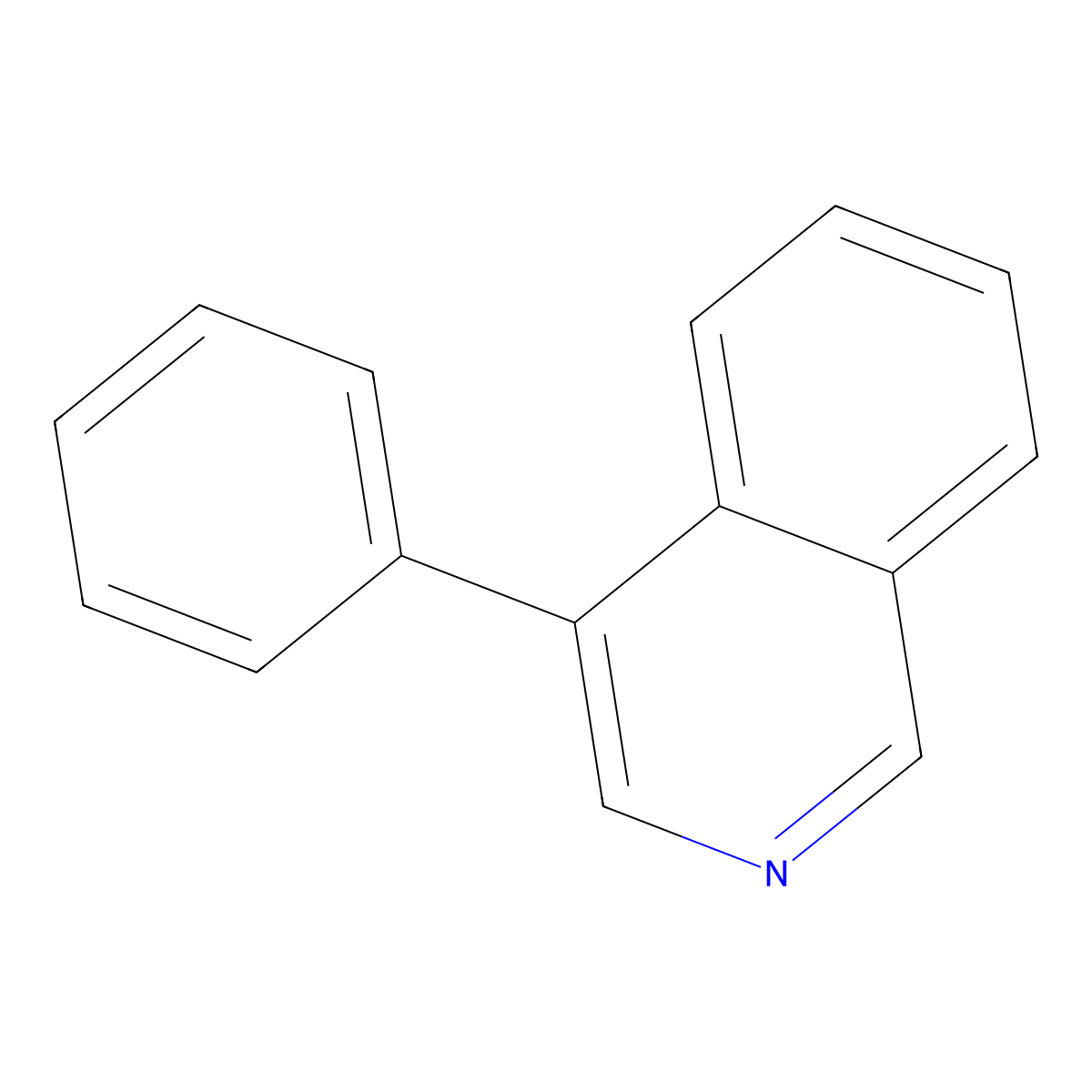 4-Phenylisoquinoline molecular structure, CAS 19571-30-3