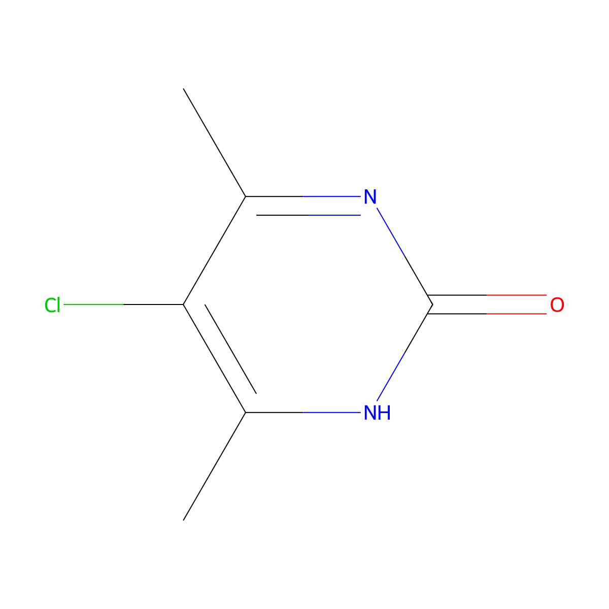 5-Chloro-4,6-dimethyl-pyrimidin-2-ol molecular structure, CAS 19573-82-1