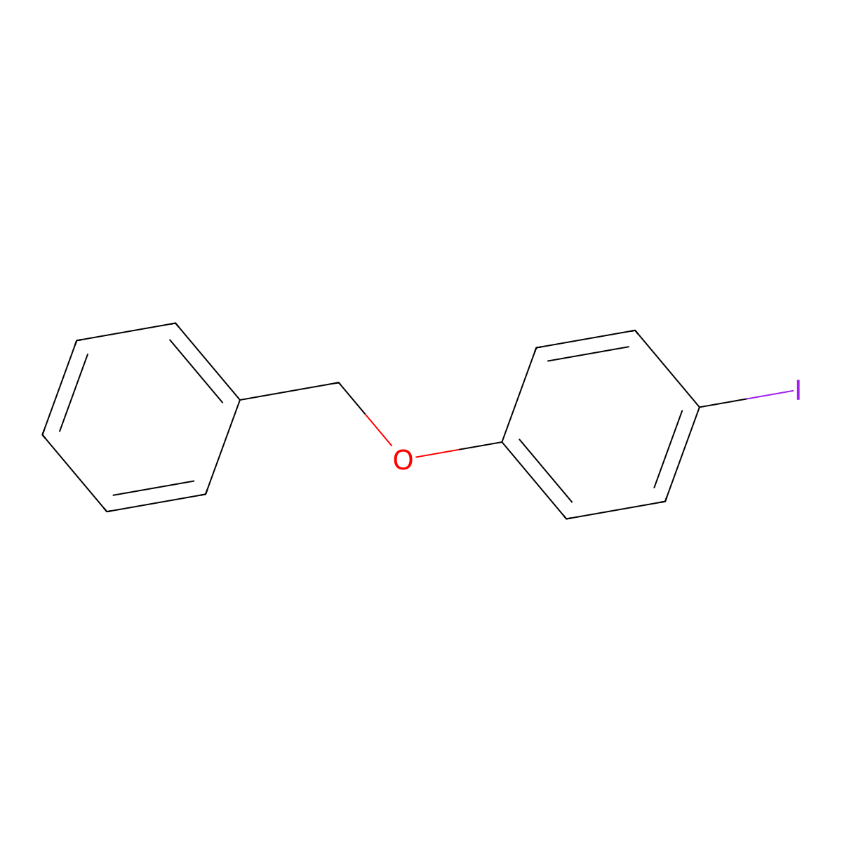 1-(Benzyloxy)-4-iodobenzene molecular structure, CAS 19578-68-8