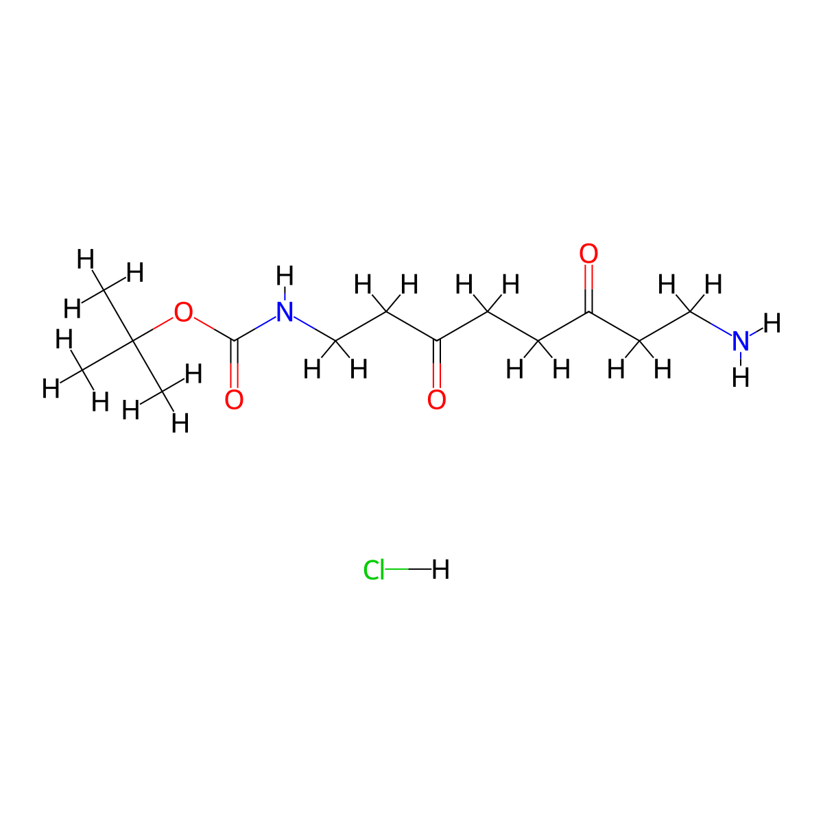 Tert-butyl n-[2-[2-(2-aminoethoxy)ethoxy]ethyl]carbamate hcl molecular structure, CAS 1958089-19-4
