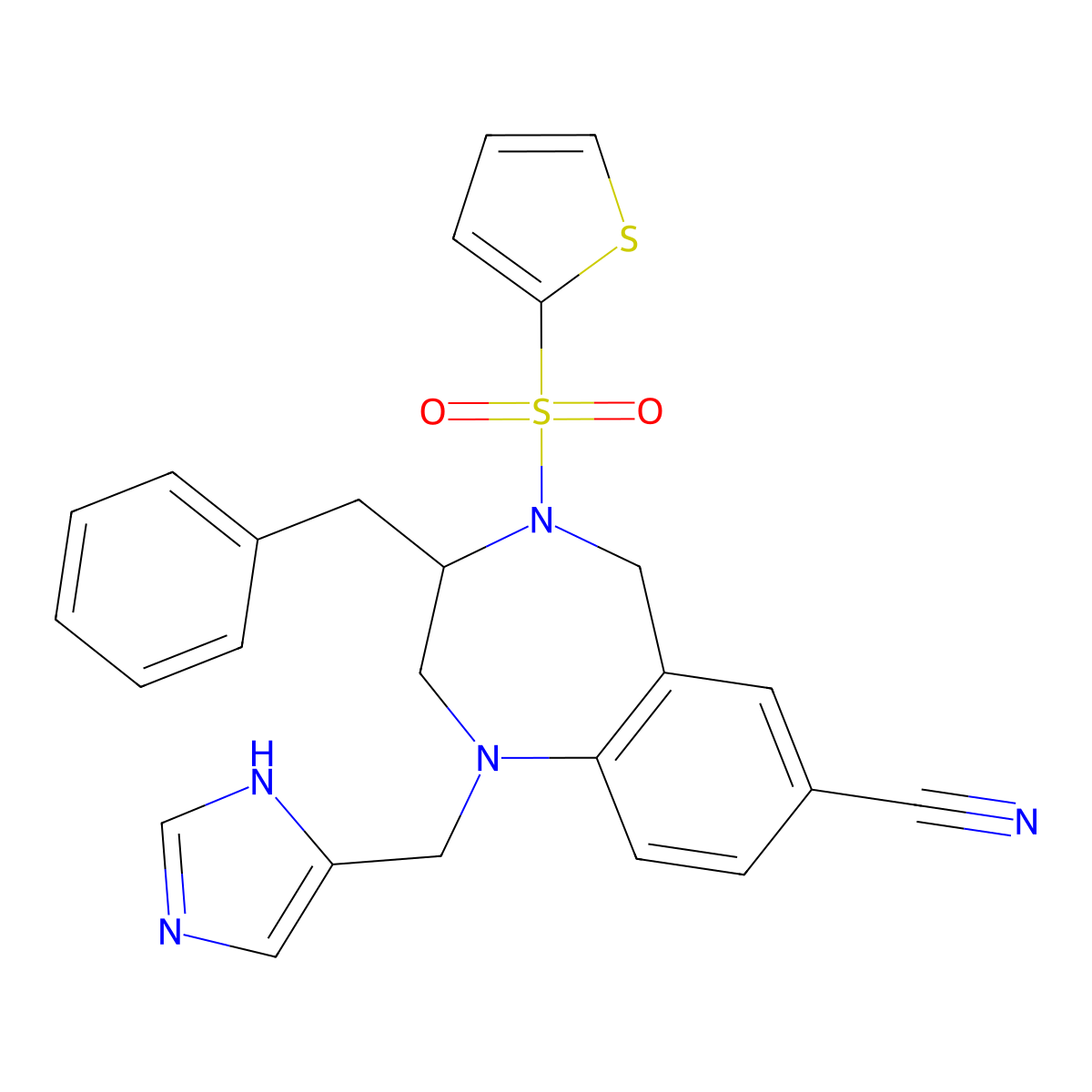 Bms-214662 molecular structure, CAS 195987-41-8