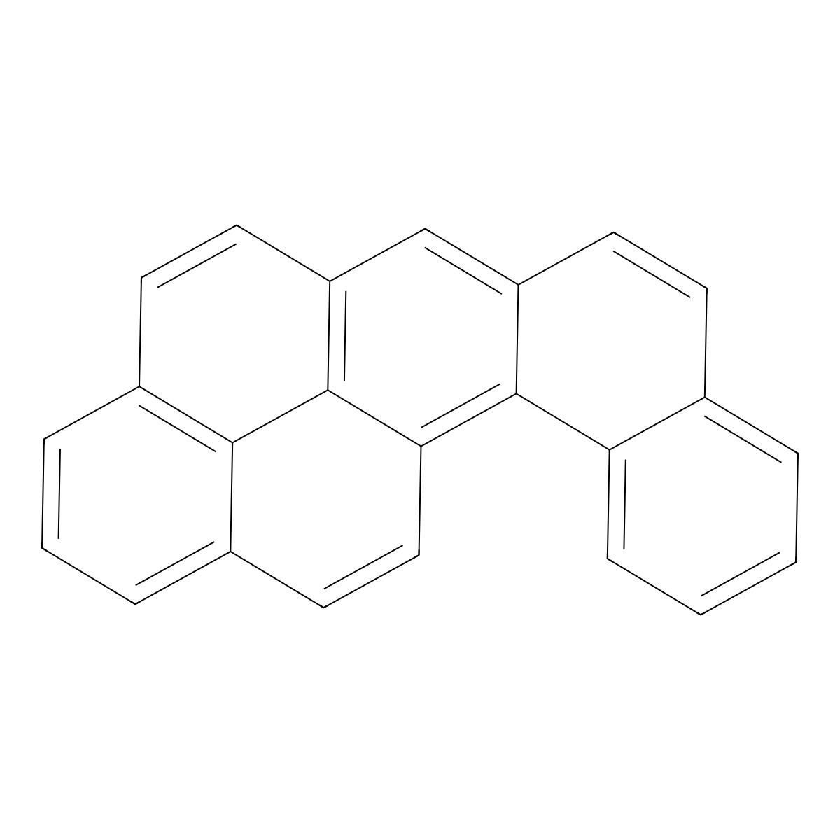 Dibenzo(c,mno)chrysene molecular structure, CAS 196-28-1