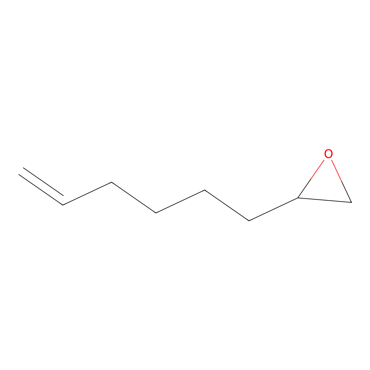 Oxirane, 5-hexenyl- molecular structure, CAS 19600-63-6