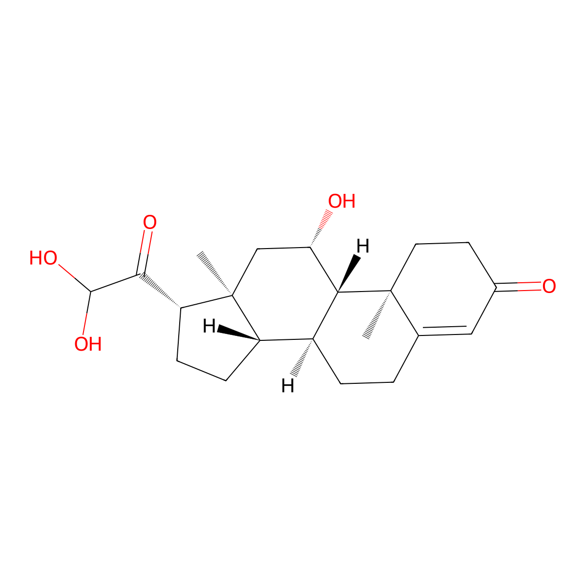 Hydrocortisone Acetate Impurity 48 molecular structure, CAS 1960421-03-7