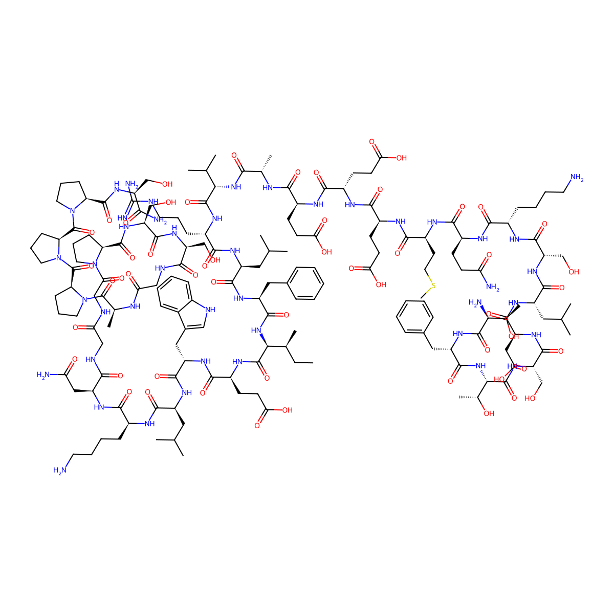 Exendin (5-39) molecular structure, CAS 196109-27-0