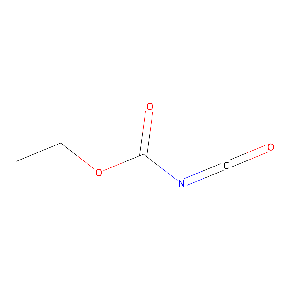 ethyl N-carbonylcarbamate molecular structure, CAS 19617-43-7