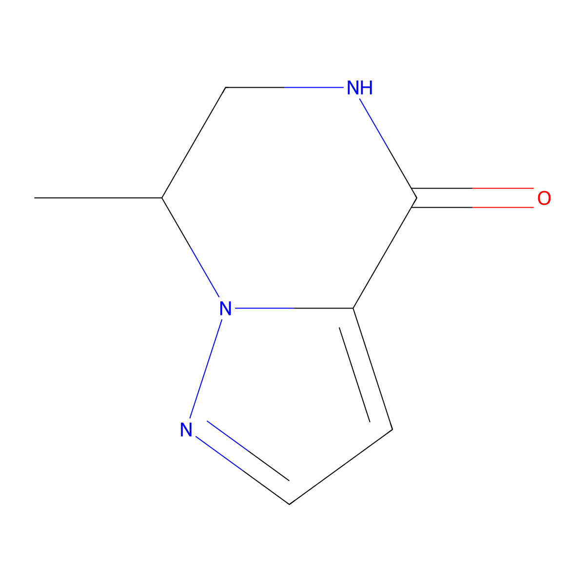 7-methyl-6,7-dihydro-5H-pyrazolo[1,5-a]pyrazin-4-one molecular structure, CAS 1962095-98-2